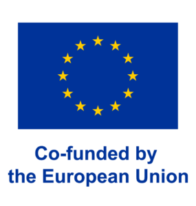EU flag and mention "Co-funded by the European Un ion"